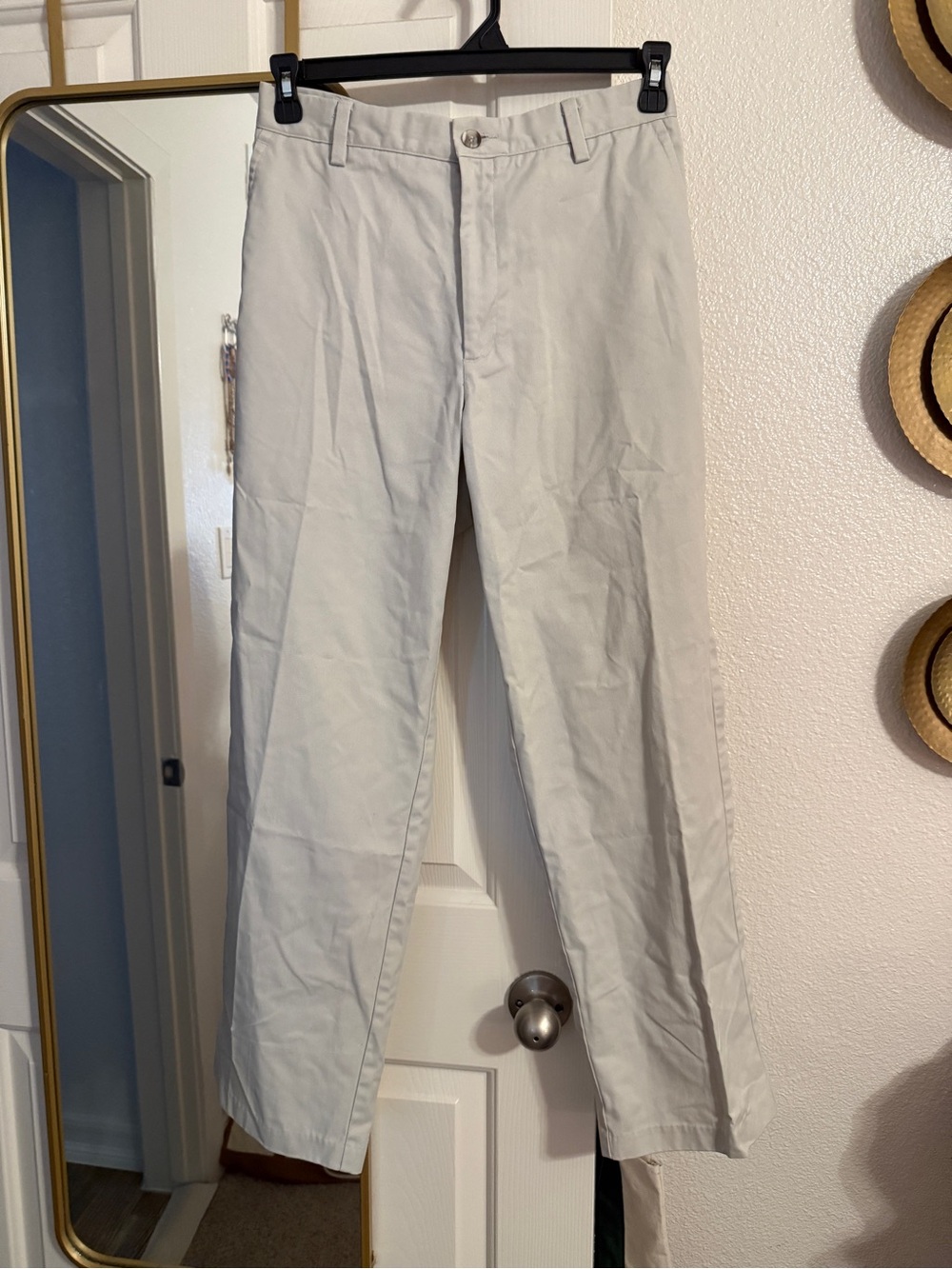 Dockers Khaki Pants with Orange Trim Accent